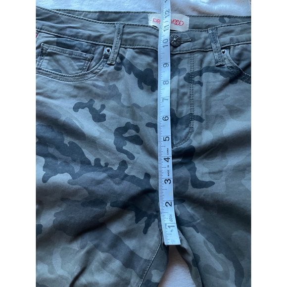 Driftwood Jackie womens pants size W27 L28 camo print embroidered sides - Picture 4 of 12